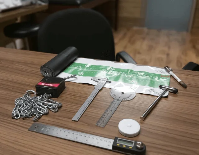 Instrumentos usados na avaliação fisioterapêutica