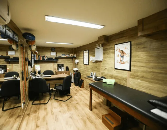 Ambiente de atendimento da WS Fisioterapia Esportiva